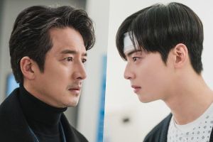 Cha Eun Woo a une confrontation émotionnelle avec son père Jung Joon Ho dans «True Beauty»
