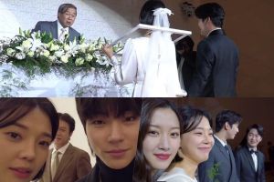 Le casting de "True Beauty" emmène les téléspectateurs dans les coulisses du mariage d'Im Se Mi et Oh Eui Sik