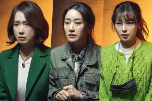 Hong Eun Hee, Jeon Hye Bin et Go Won Hee se retrouvent dans la salle d'interrogatoire dans «Revolutionary Sisters»
