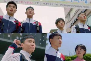 Tang Joon Sang, Kim Kang Hoon et bien d'autres développent des amitiés grâce au badminton dans le teaser de "Racket Boys"