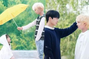 "At A Distance Spring Is Green" partage un aperçu des différentes relations de Park Ji Hoon avec Kang Min Ah et Bae In Hyuk dans de nouvelles affiches