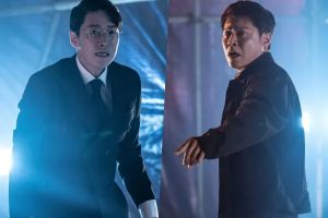 Uhm Ki Joon et Park Ho San deviennent tendus sur la scène de crime dans "The Penthouse 3"