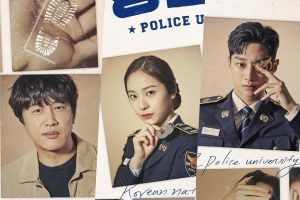 Le nouveau drame "Police University" ouvre des archives de Cha Tae Hyun, Jinyoung, Krystal et bien d'autres sur une affiche