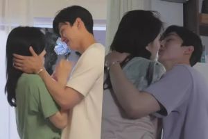 Han So Hee et Song Kang sont adorablement synchronisés en train de filmer de nombreuses scènes de baisers pour "Nevertheless"