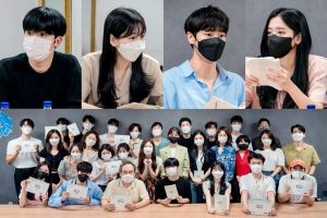 Kim Yo Han, Cho Yi Hyun, Chu Young Woo, Hwang Bo Reum Byeol et bien d'autres assistent à la lecture du scénario de "School 2021"