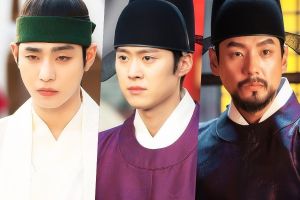 Ahn Hyo Seop, Gong Myung et Kwak Si Yang commencent le rituel de scellement dans "Lovers Of The Red Sky"