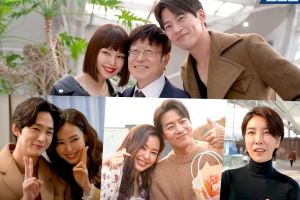 Honey Lee, Lee Sang Yoon, Kim Chang Wan et d'autres disent au revoir à "One The Woman" pendant le tournage final
