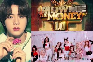 "Montrez-moi l'argent 10", Jin de BTS, TWICE et bien d'autres dans les classements hebdomadaires de Gaon