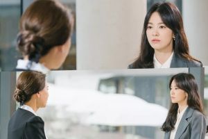Song Hye Kyo fait attention à ses actions devant la mère de Jang Ki Yong, Cha Hwa Yeon, dans "Now We Are Breaking Up".