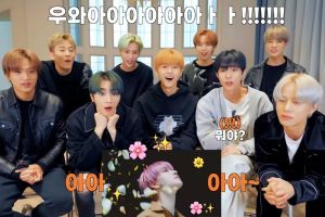 Les membres de NCT U s'exaltent dans une réaction vidéo chaotique pour leur MV "Univers (Let's Play Ball)"
