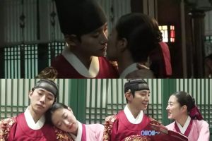 Lee Junho et Lee Se Young de 14 h 00 ont surmonté des obstacles hilarants pendant le tournage de leur scène de baiser pour "The Red Sleeve"