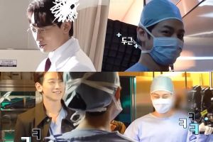 Rain et Kim Bum se débattent avec des termes médicaux difficiles lors du tournage de "Ghost Doctor"