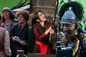 Kang Ha Neul, Han Hyo Joo, Lee Kwang Soo, Chae Soo Bin et bien d'autres sont tous souriants dans les coulisses de la suite de "The Pirates"