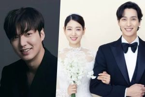 Lee Min Ho Witty félicite la co-vedette de "Heirs" Park Shin Hye pour son mariage