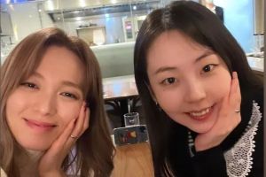 Sunye et Ahn So Hee des Wonder Girls partagent de jolies photos ensemble