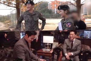 Ahn Bo Hyun, Jo Bo Ah et bien d'autres montrent leur travail d'équipe croissant lors du tournage de "Le procureur militaire Doberman"
