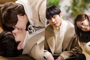 Ahn Hyo Seop et Kim Sejeong dégagent des vibrations amicales alors qu'ils filment la première scène de baiser dans "Une proposition commerciale"