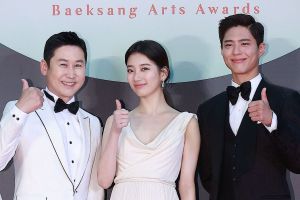 Il est confirmé que Park Bo Gum, Suzy et Shin Dong Yup se réuniront en tant qu'hôtes aux 58e Baeksang Arts Awards