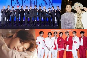 SEVENTEEN, PSY & Suga, Kang Daniel & BTS Top Gaon Charts hebdomadaires
