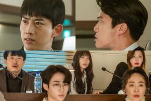"Blind" donne un aperçu de Taecyeon, Ha Seok Jin et d'autres moments chaotiques vivants à 14h au tribunal