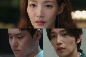 Park Min Young entre dans un triangle amoureux compliqué avec de faux clients de mariage Go Kyung Pyo et Kim Jae Young dans "Love In Contract" Sneak Peek