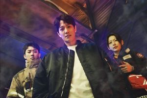 Kim Rae Won, Son Ho Jun et Gong Seung Yeon protègent la ville sur l'affiche de "The First Responders"