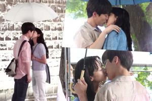 Bae In Hyuk et Han Ji Hyun trouvent l'angle parfait pour leur scène de baiser dans "Cheer Up"