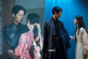Lee Jae Wook embrasse Yoon Jung dans "Alchemy Of Souls Part 2"