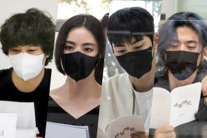 Kim Nam Gil, Lee Da Hee, Cha Eun Woo, Sung Joon et bien d'autres présentent leurs personnages dans la première lecture du scénario de "Island"