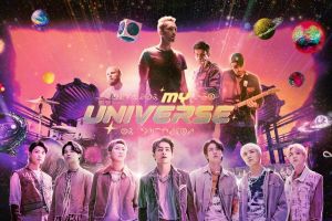 La collaboration entre BTS et Coldplay "My Universe" est leur deuxième single à être certifié Platine en France