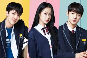Sehun, Jang Yeo Bin et Jo Joon Young d'EXO se transforment en étudiants au cœur pur dans les affiches "Tout ce que nous avons aimé"