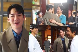 Han Suk Kyu, Ahn Hyo Seop et bien d'autres accueillent Yoo Yeon Seok sur le tournage de "Dr. Romantique"