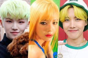 8 idoles de K-Pop qui ont des cheveux spectaculaires avec des reflets jaunes