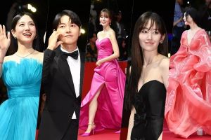 Les stars éblouissent sur le tapis rouge lors de la cérémonie d'ouverture du Festival international du film de Busan 2023