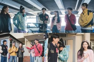 "Apartment 404" présente la chimie de Yoo Jae Suk, Jennie, Lee Jung Ha, Cha Tae Hyun, Oh Na Ra et Yang Se Chan dans de nouvelles bandes-annonces