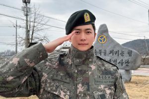 Kang Tae Oh met fin à son service militaire